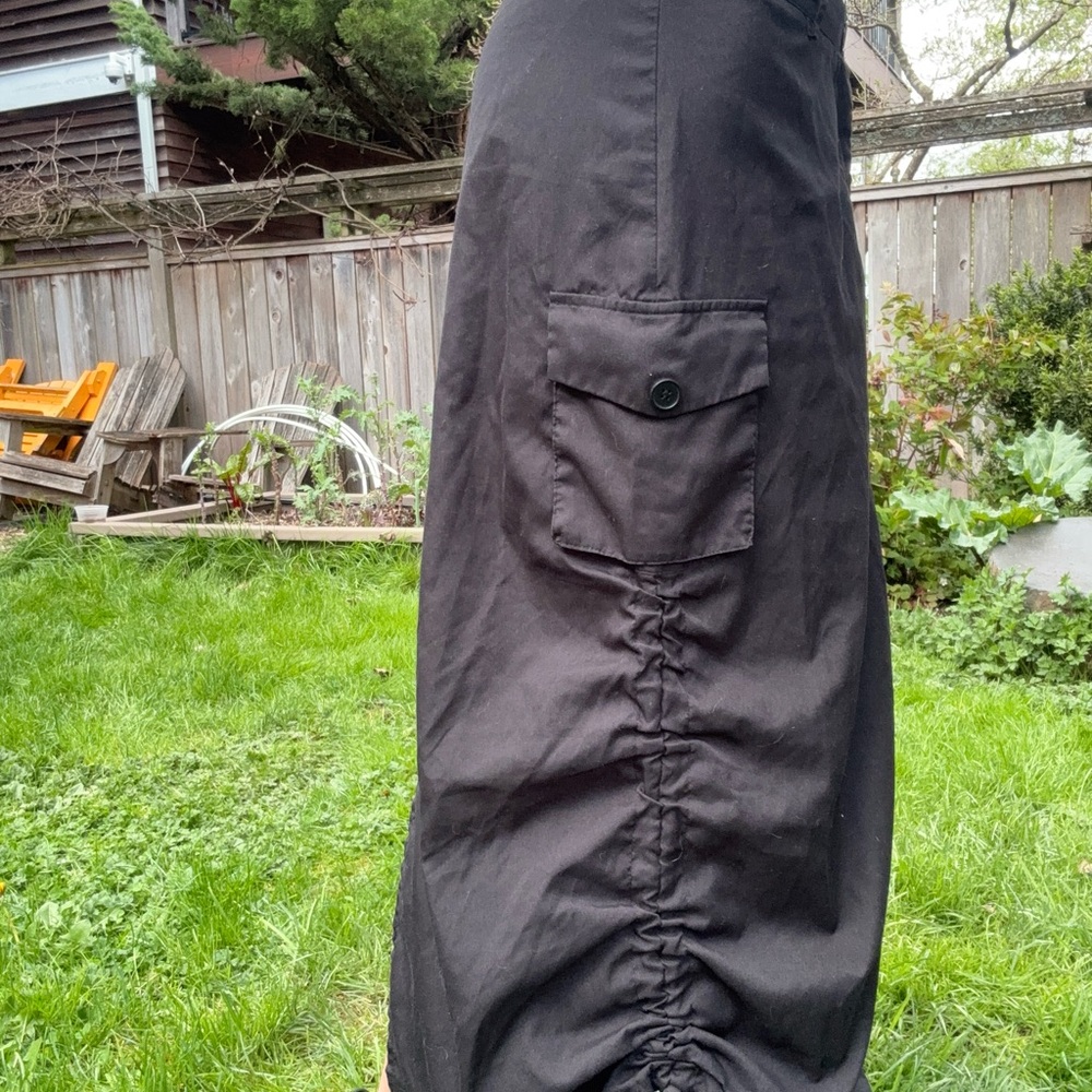 Black witchy goth grunge skater Women's Skirt